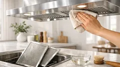 Come pulire la cappa aspirante con una miscela semplice che scioglie il grasso