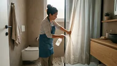 Come pulire la tenda della doccia con aceto bianco: metodo semplice contro calcare e odori